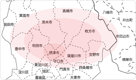 配送エリアマップ